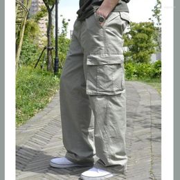 Men's Pants Plus Large Size Cargo Men Cotton Straight Oversize Tracksuit Wide Leg Tactical Baggy Trousers 2023 Spring Summer 5XL 6XL