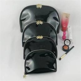 Makeup PU bags for Women snowflake famous brand 4pcs set vanity cosmetic case makeup Organiser bag toiletry clutch pouch bouti323j