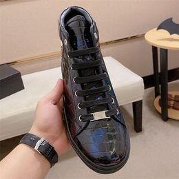 Fashion Man Casual Shoes luxury Designer Sneaker Genuine Leather Mesh pointed toe Race Runner Shoes Outdoors Trainers mkjk000005