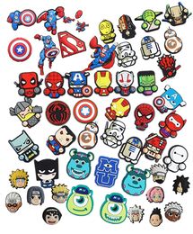 Shoe Parts Accessories Superheros Pvc Charms For Boys Girls Kids Teens Women Men Shoes And Bracelets Wristbands Party Gifts Hallowee Ot24P