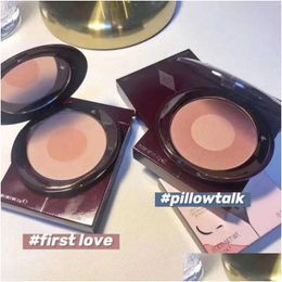 Face Powder Top Quality Cheek To Chic Swish Glow Blush Blusher Makeup Palette Color Pillow Talk / First Love Drop Delivery Health Bea Dh90Q