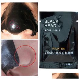 Lipstick Pilaten Facial Minerals Conk Nose Blackhead Remover Mask Pore Cleanser Black Head Ex Strip Drop Delivery Health Beauty Makeu Dhxrt