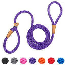 Dog Collars Leash One Piece Anti-release Lead Collar 6 Foot Nylon Training Line Dogs Leashes Medium Large Pet