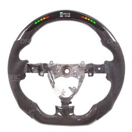 Car Driving Wheel Carbon Fiber LED Performance Steering Wheel Compatible For Toyota FJ Cruiser Auto Parts