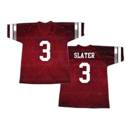 Saved by the Bell Ac Slater #3 Football Jersey Bayside All Ed Hip Hop Party Shirt Custom Name Number