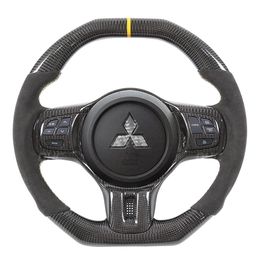 Car Interior Accessories Steering Wheel for Mitsubishi Evo Real Carbon Steering System