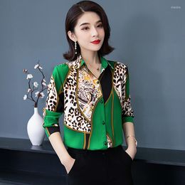 Women's Blouses Women Long Sleeve Autumn Blouse Shirt Office Elegant Work Top Blusas Mujer De Moda