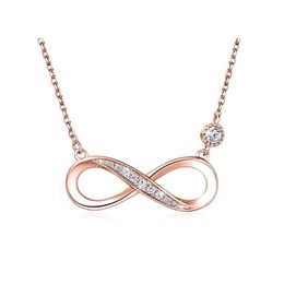 Party Favour Beauyist Infinity Necklace Collectible 2022 Logo Collection Pendant Chain Gift Jewellery Souvenir Decoration Infinite Neck Dhyvk