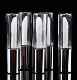 Quality Clear Lip Gloss Tube Plastic Lip Balm Bottle Travel Refillable Lipstick Sample Container 0.8ml