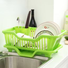 Dish Racks Drying Drainer for Bowl Tableware Drain Storage Holder Kitchen Organiser Dinnerware Over Sink 230111