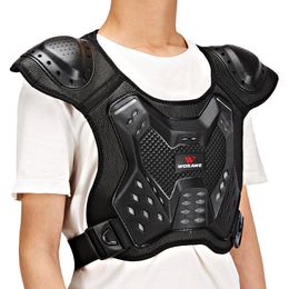 Back Support WOSAWE Adult Motorcycle Armour Chest Spine Protection Motocross Snowboard Motorbike Jacket Body Protector Protective Gear