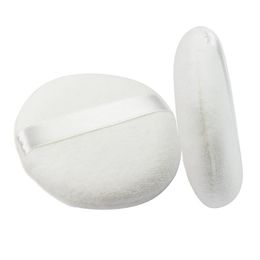 Sponges Applicators Cotton Powder Puff Beauty Items Powderfoundation Body With Ribbon Tra Soft Washable Drop Delivery Health Make Dhbhj