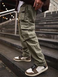 Men's Pants Cargo Men 2023 Hip Hop Streetwear Jogger Pant FashionTrousers Gyms Fitness Casual Joggers Sweatpants