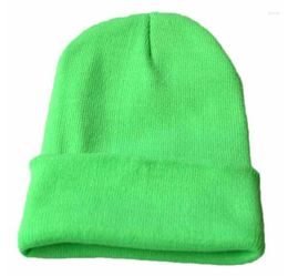 Ball Caps 2023 Winter Cotton Warm Beanies Street Knitted Hats Women Unisex Short Melon Skullcap