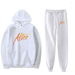 Men's Hoodies After We Collided Two Piece Set Sweatshirt Jogger Pant Print Women Long Sleeve Plus Size Casual Hooded Winter