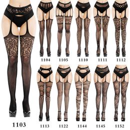 sex toys Sex stockings Jacquard suspender net socks sexy panties fun silk temptation of off in summer