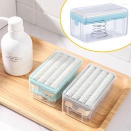 Storage Bottles Multifunctional Laundry Soap Box Hands Free Wash Foaming Bar Holder Cleaning Brush Dispenser