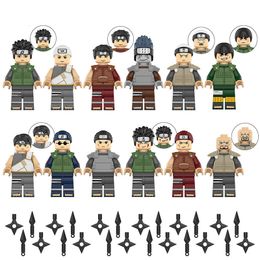 8 Pçs Blocos De Construção De Plástico Minifigs Desenhos Animados Japoneses  Personagens Anime Uchiha Shisui Itachi Chiriku Mini Figuras Crianças Blocos  Brinquedos Kdl802 De $57,62