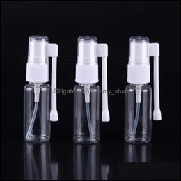 Packing Bottles Clear Pet Spray Essential Oil E Liquid Bottle 5Ml 10Ml 20Ml 30Ml With 360 Degree Rotation Head Drop Delivery Office Otkiw