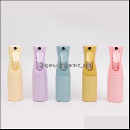 Other Home Garden Hairdressing Spray Bottle Hair High Pressure Spraybottle Continuous Watering Can Hairstylist Director Matic 300M Dh30P