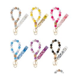 Keychains Lanyards Atm Card Extracter Upgraded Second Generation Clip Protect Long Nails Cards Sile Bead Bracelet Keychain Drop De Dhuxs