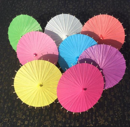 20/30/40/60cm Quality Chinese Japanesepaper Parasol Paper Umbrella For Wedding Bridesmaids Party Favours Summer Sun Shade Kid