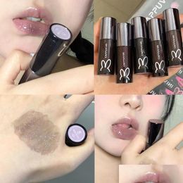 Lip Gloss Galaxy Grey Mirror Water Glaze Shimmer Glass Oil Liquid Lipstick Waterproof Moisturising Matte Makeup Drop Delivery Health Dh4M7