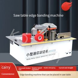 Electric Equipment Woodworking Home Portable Edge Banding Machine Home Improvement Mini 220V 1200W Can Be Used With Saw Table