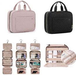 Storage Bags High Capacity Makeup Travel Cosmetic Waterproof Toiletries Wash Kit Ladies Beauty Organizer 230111