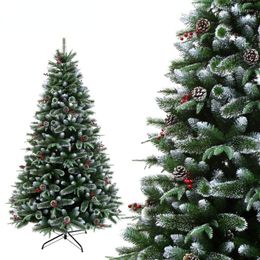 Weihnachtsdekorationen gy 1,8 m klebrige weiße Kiefernfruchtbaum 1.5 verschlüsselte Nadelblätter Chinesisches Weißdorn 2.1