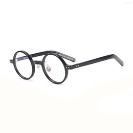 Sunglasses Frames Little Red Book Plate Glasses Men's And Women's Fashion Decoration Round Plain Face Thin Myopia Frame Wy05