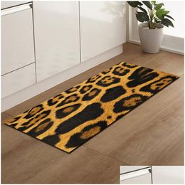 Carpets Tapete Banheiro Carpet For Toliet Non Slip Alfombra Bano Milk Cow Artificial Fur Rug Badkamer Bath Mat Door Floor Drop Deliv Dh3Zl