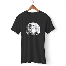 Men's T Shirts Full Moon Hallowen Man's And Woman's T-Shirt Pride Of The Creature T-Shirts