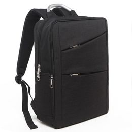 Backpack Waterproof Men's Casual Business Men Computer 14 Inch Laptop Bag Oxford Anti-theft Travel Male BlackBackpack