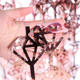 Party Decoration 1x2meter Foil Diamond Bride To Be Garland Banner Bachelorette Bridesmaids Bridal Shower Hen Wedding