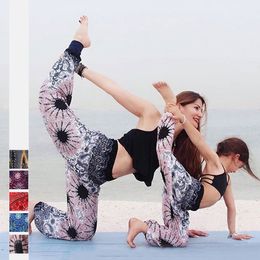 Mother Daughter Family matching sports bloomers Casual printed Thailand Nepali yoga pants wild Loose pants Trousers