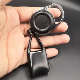 2021 Retractable Lighter Leash Safe Stash Clip Regular Size Silicone Keychain Lighter