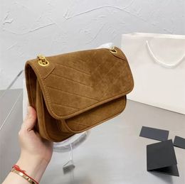 Designer Bags Fashion Classic Matte Leather Niki Chain Bag Luxury Cross Body Shoulder Handbag Women Envelope Tote