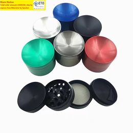 40mm 50mm 55mm 63mm Concave Herb Grinder Metal Zinc Alloy 4 Layers Rotary Concave Grinder Metal Zinc Alloy 4 Layers