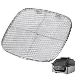 BBQ Tools Accessories Stainless Steel Splatter Shield For AG301 Reusable 5 in 1 Indoor Grill Screen Ninja 230113