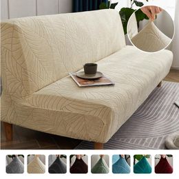 Chair Covers Jacquard Sofa Bed Cover Armless For Living Room Modern Slipcover Washable Futon Home El