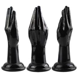 Beauty Items Large TPE Material Adult Fist Arm Simulation Penis Bottom With Suction Cup Vaginal Irritation G point Anal Toy SM Dildo