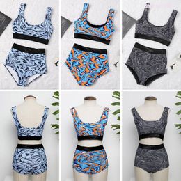 womens swimwear Bikinis set Swim Wear One-piece Suits Two-piece Separates Swimming equipment suspender tank swimsuit sexy Split swimsuit pool party sunbathing