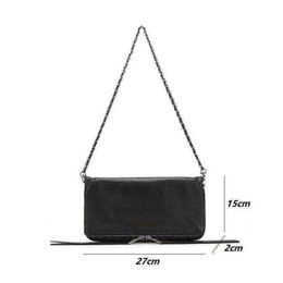 Umhängetaschen Neue Frauen Taschen Frauen Messenger Bag 2 Ketten Leder Handtasche Rindsleder Umhängetasche Handtasche 210729