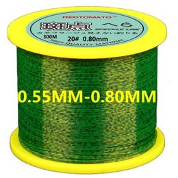 Braid Line Big Size 3D Camouflage Spotted Fishing Super Tensile Fluorocarbon Coated Invisible 230113