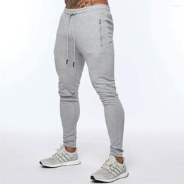 Men's Pants Autumn Joggers Men Running Sweatpants Gym Fitness Sports Slim Trousers Male Solid Training Bottoms Cotton Track