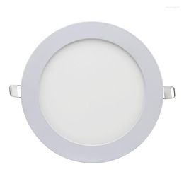 Ceiling Lights Led Downlights 6W 12W Recessed Lamp Warm Natural Cool White Super-Thin Round Embeded Panel Drives