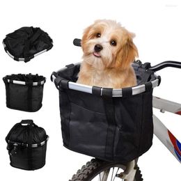 Dog Car Seat Covers 2 In1 Detachable Fold Basket For A Bicycle Front Bike Bed Small Carrier Tube Hanging