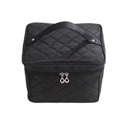 Cosmetic Bags Cases Large Capacity Portable Rhombus Makeup Bag Travel Wash Storage Professional Dresser Box 230113
