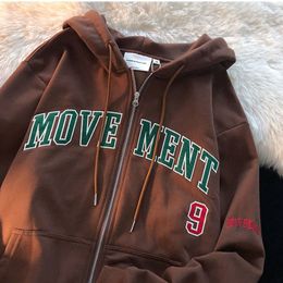 Men's Hoodies Sweatshirts Zip up Harajuku fairy men hoodie Oversized Streetwear Coat Kawaii Y2k man Hip Hop Hoodie Letter embroidery Jacket Female Goth 230113